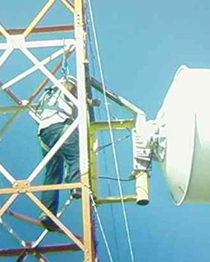 Acessórios para telecomunicação para torre metálica
