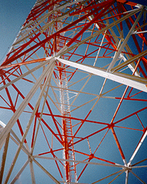 Base para torre metálica estaiada