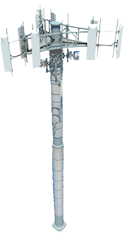Torre Metálica Monoposte para Celular