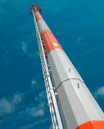 Torre metálica monoposte